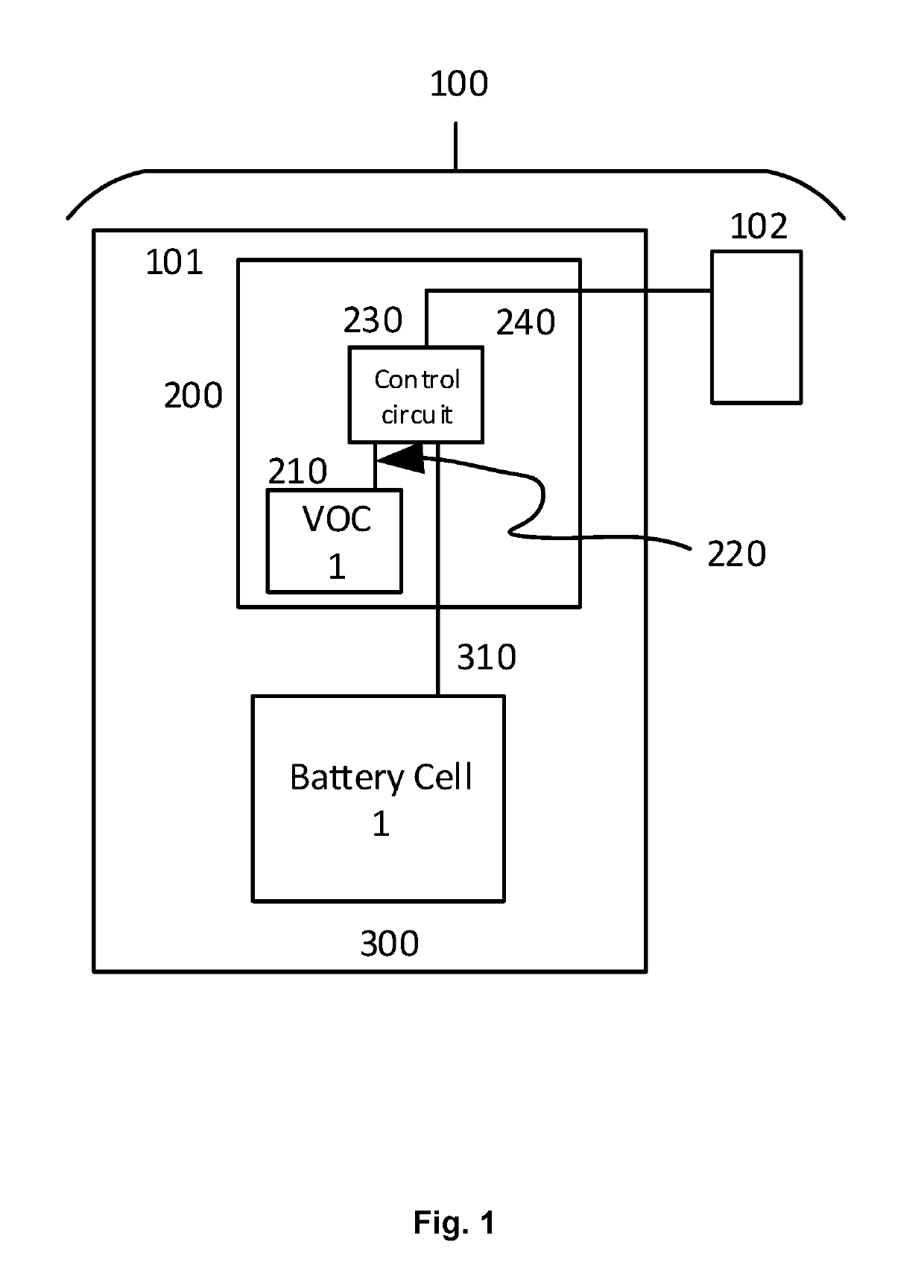 Method and System for Detecting Volatile Organic Compounds within a Battery Assembly