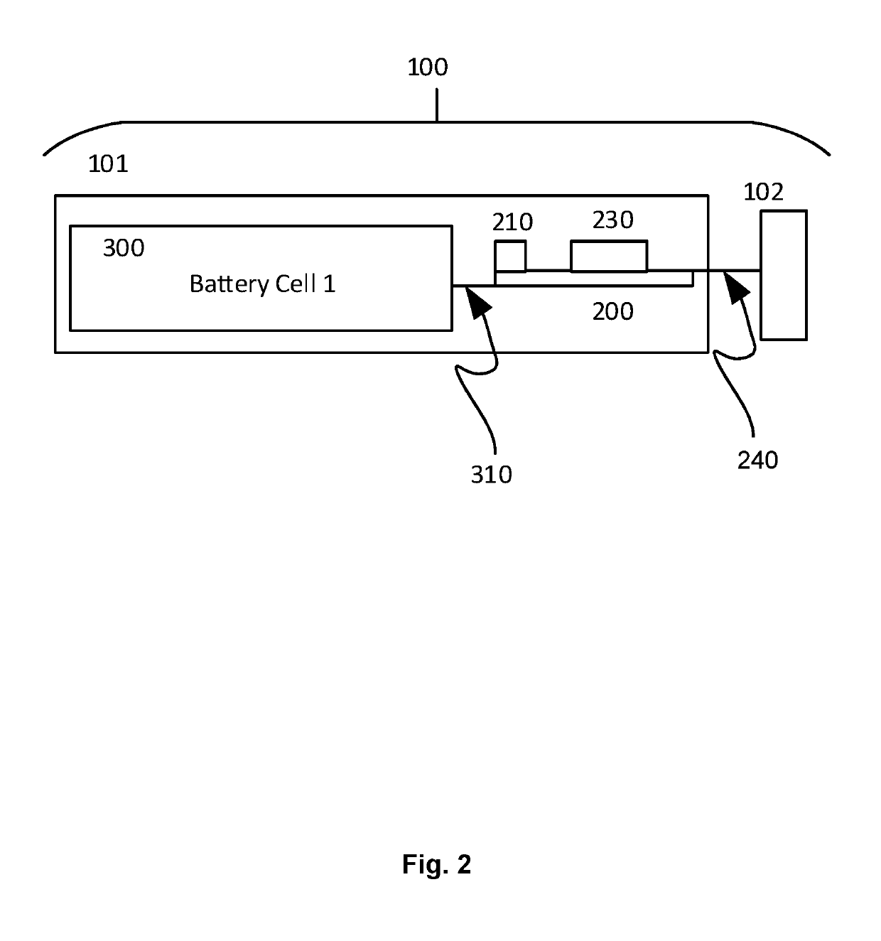 Method and System for Detecting Volatile Organic Compounds within a Battery Assembly