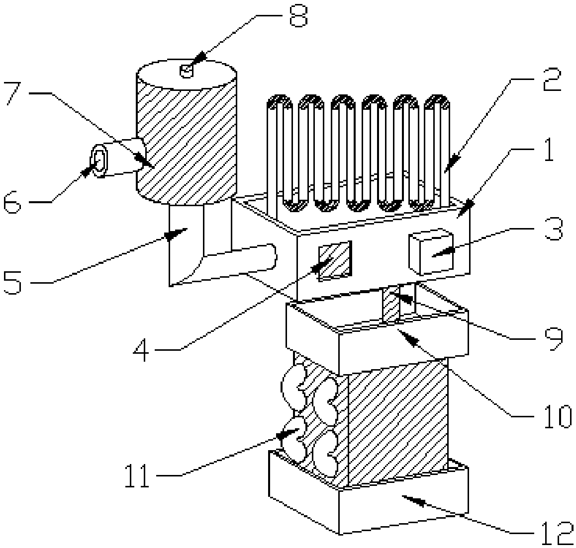 Energy-saving and environment-friendly type refrigeration equipment for power plant