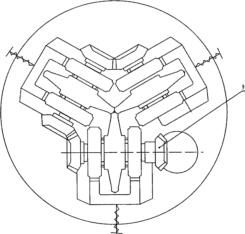 Rolling mill equipment for producing pinch pass rolling pull and push cable core with high fatigue value