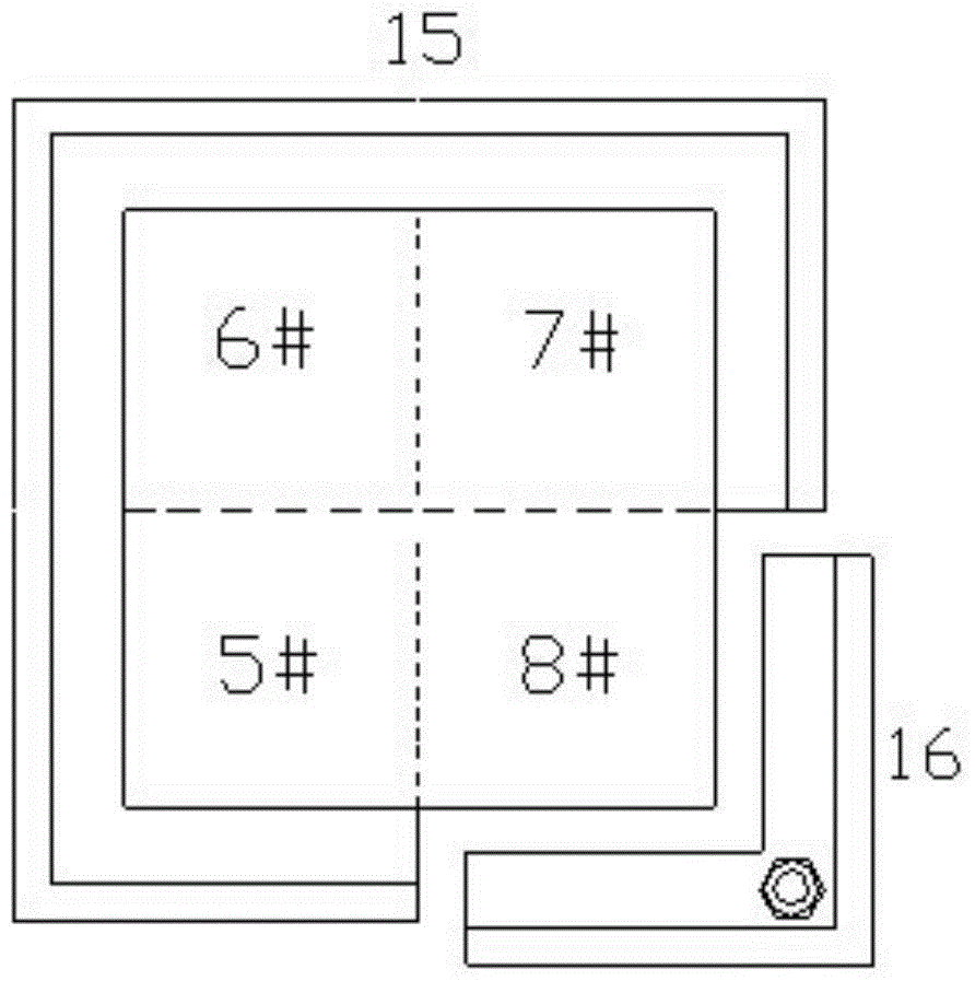 A device and method for measuring three-dimensional thermal conductivity of frozen soil