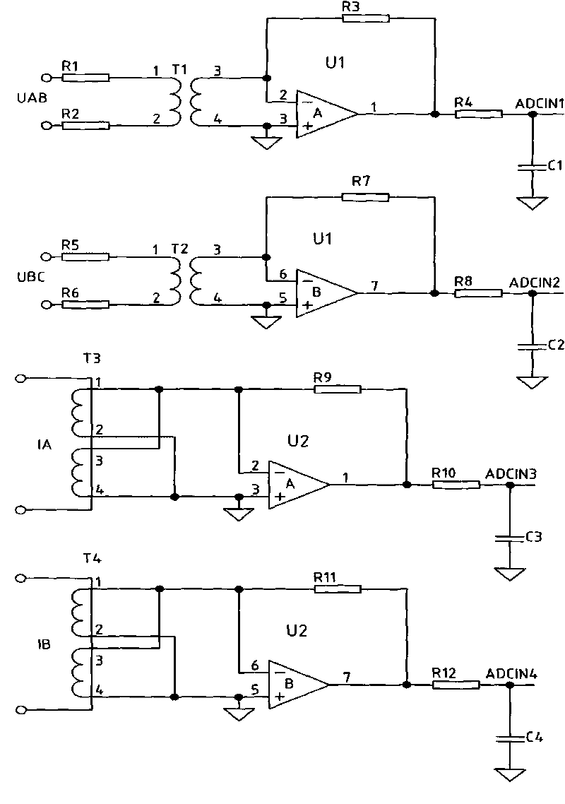 Method and device for rapidly detecting short-circuit fault of power system