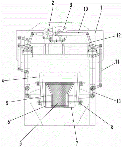 Coal screening machine low energy-consumption and high efficiency