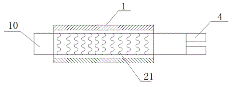 Ultraviolet sterilization and packaging integrated device for sanitary towels