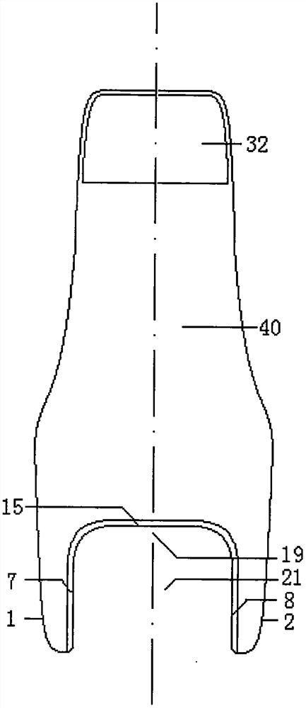 Novel nursing device and head nursing appliance comprising novel nursing device