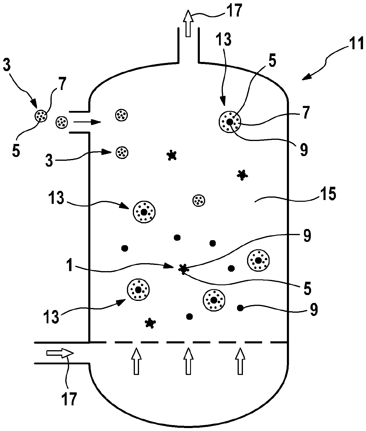 Method for producing an electrode material