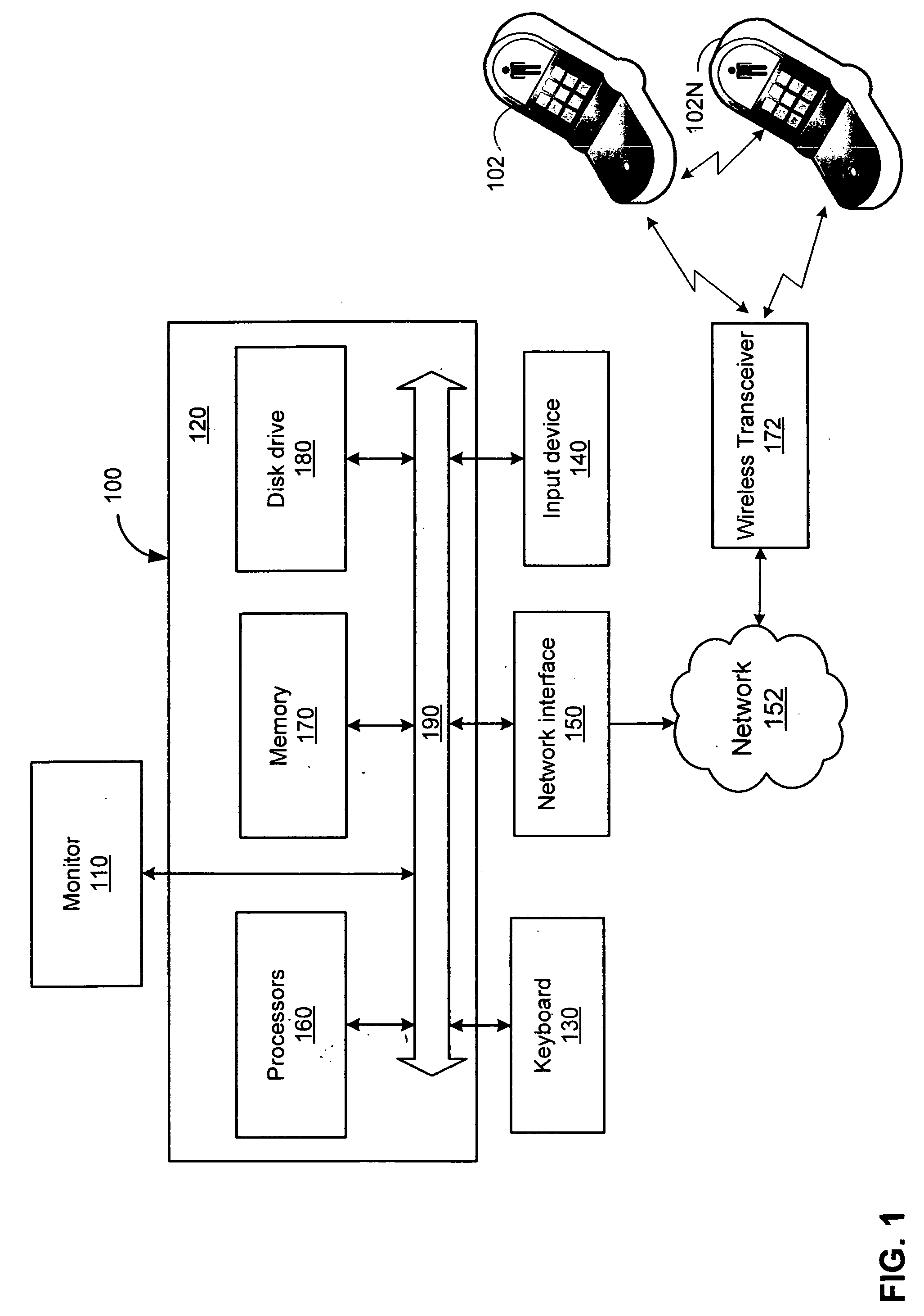 Wireless video game system and method