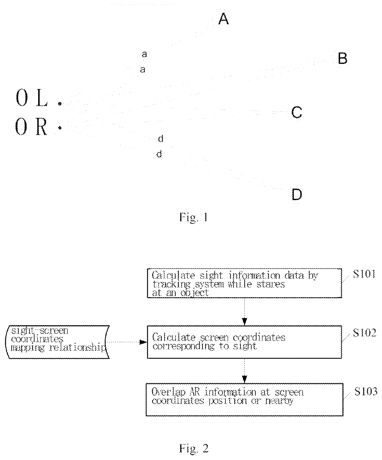 Binocular see-through AR head-mounted display device and information displaying method thereof