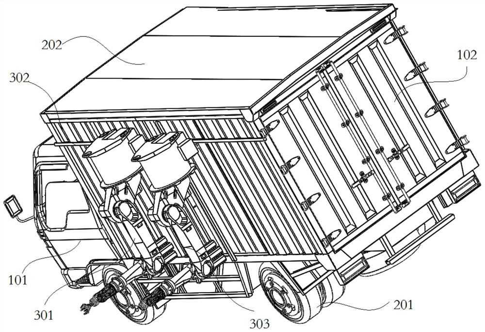 Intelligent packaging and classified collection treating platform and control method thereof