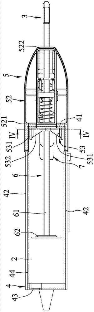 Caulking gun having lightweight intensified structure