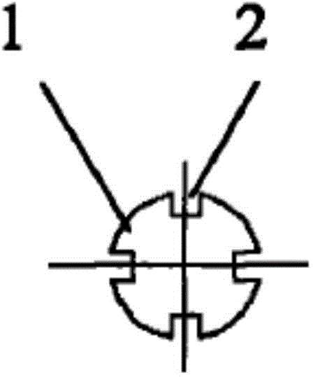 Screw tap used for stretching threads