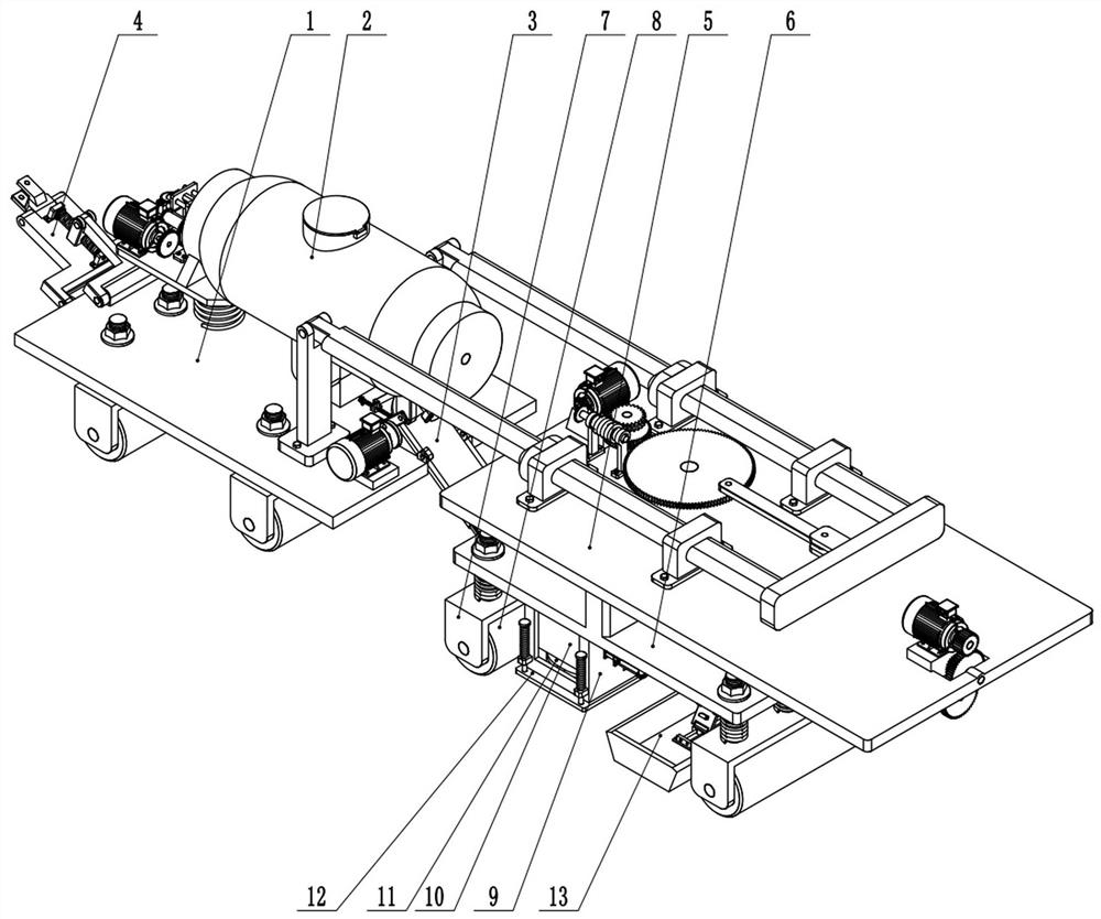 Highway pavement repair device