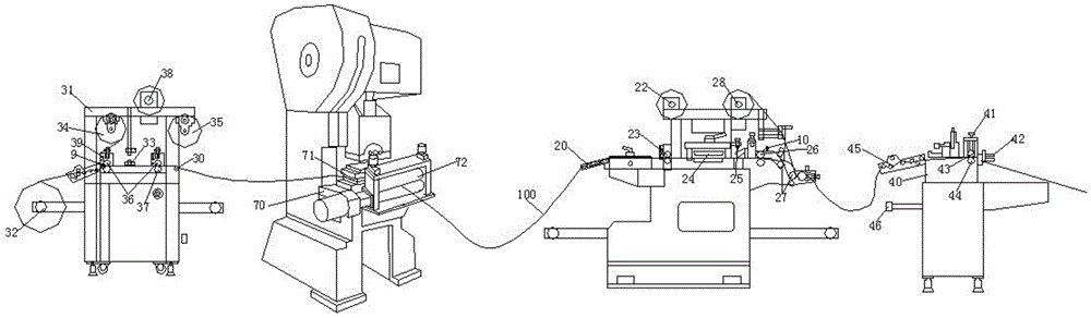 Loudspeaker net cover production system