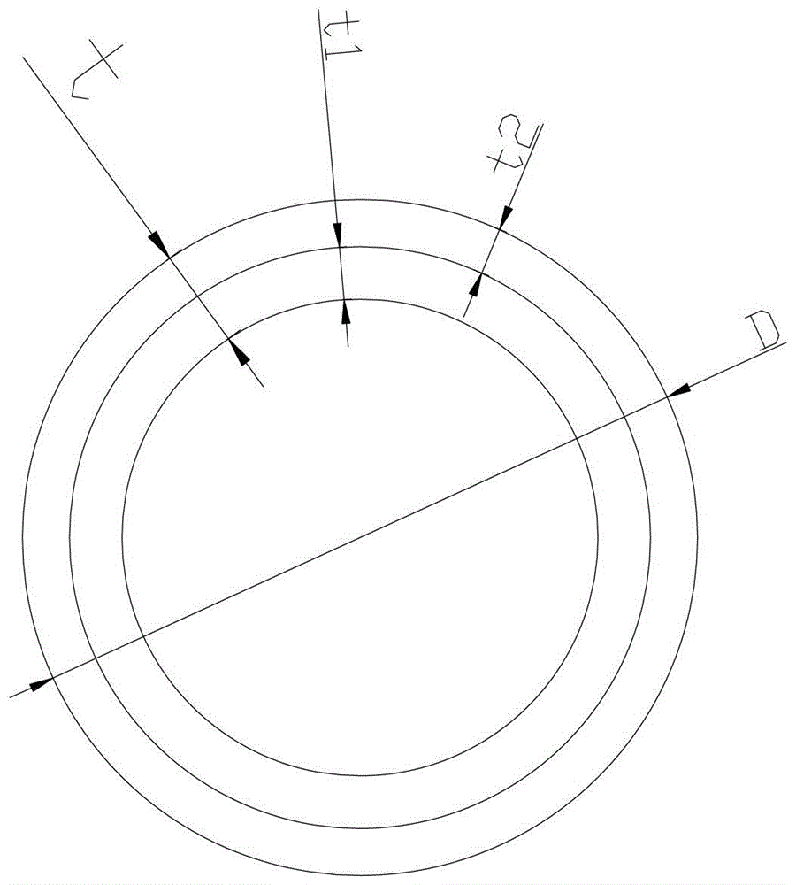 Small-diameter-thick-ratio cold-drawn coiled-welded steel pipe and combined rotating die-drawn coiled pipe equipment