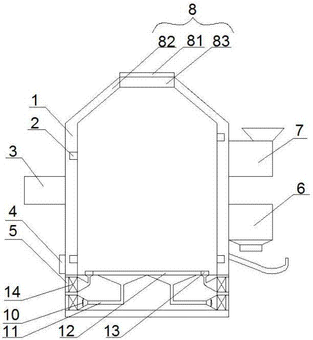 Surface layer coating device for medicine granules for children