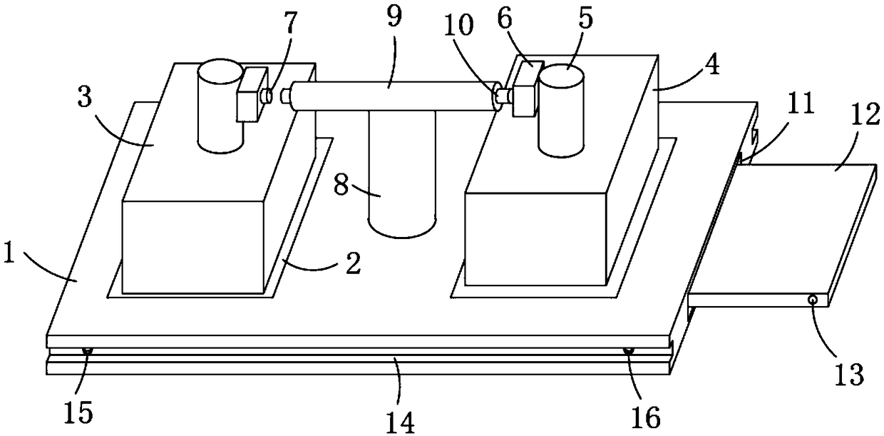 Automatic switching power supply device for power failure