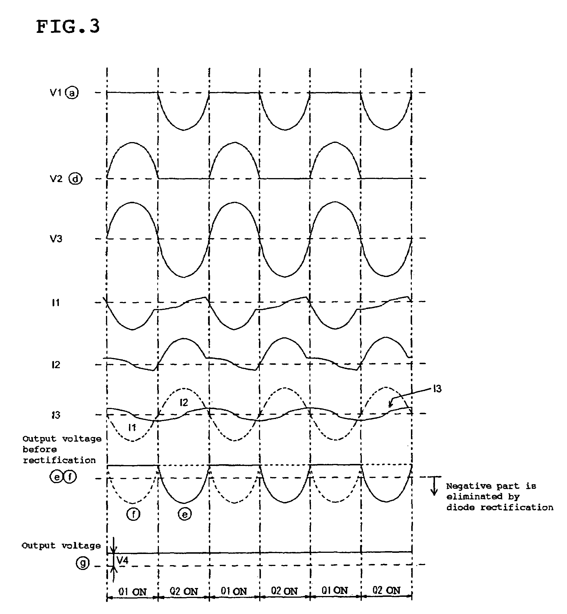 Push-pull switching power converter