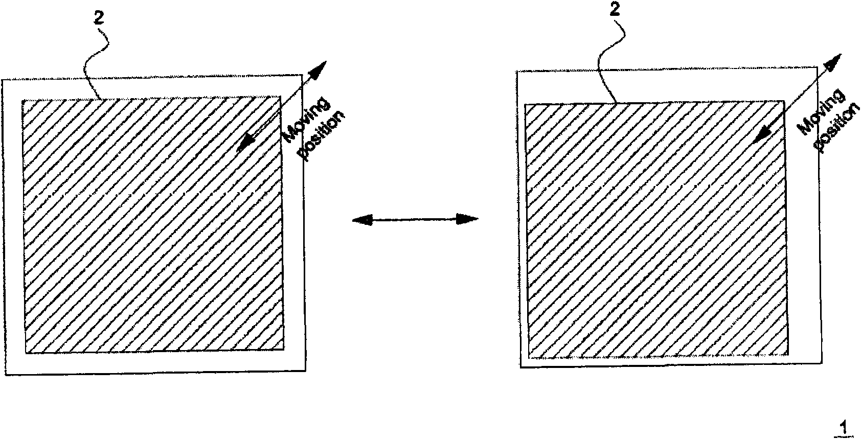 Liquid crystal display device and method for improving picture flash and image persistence