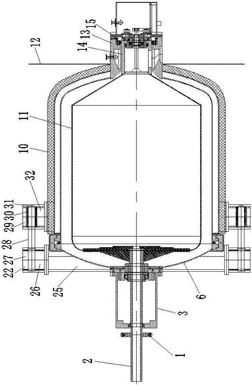 A guide support device for quick-opening door of washing machine