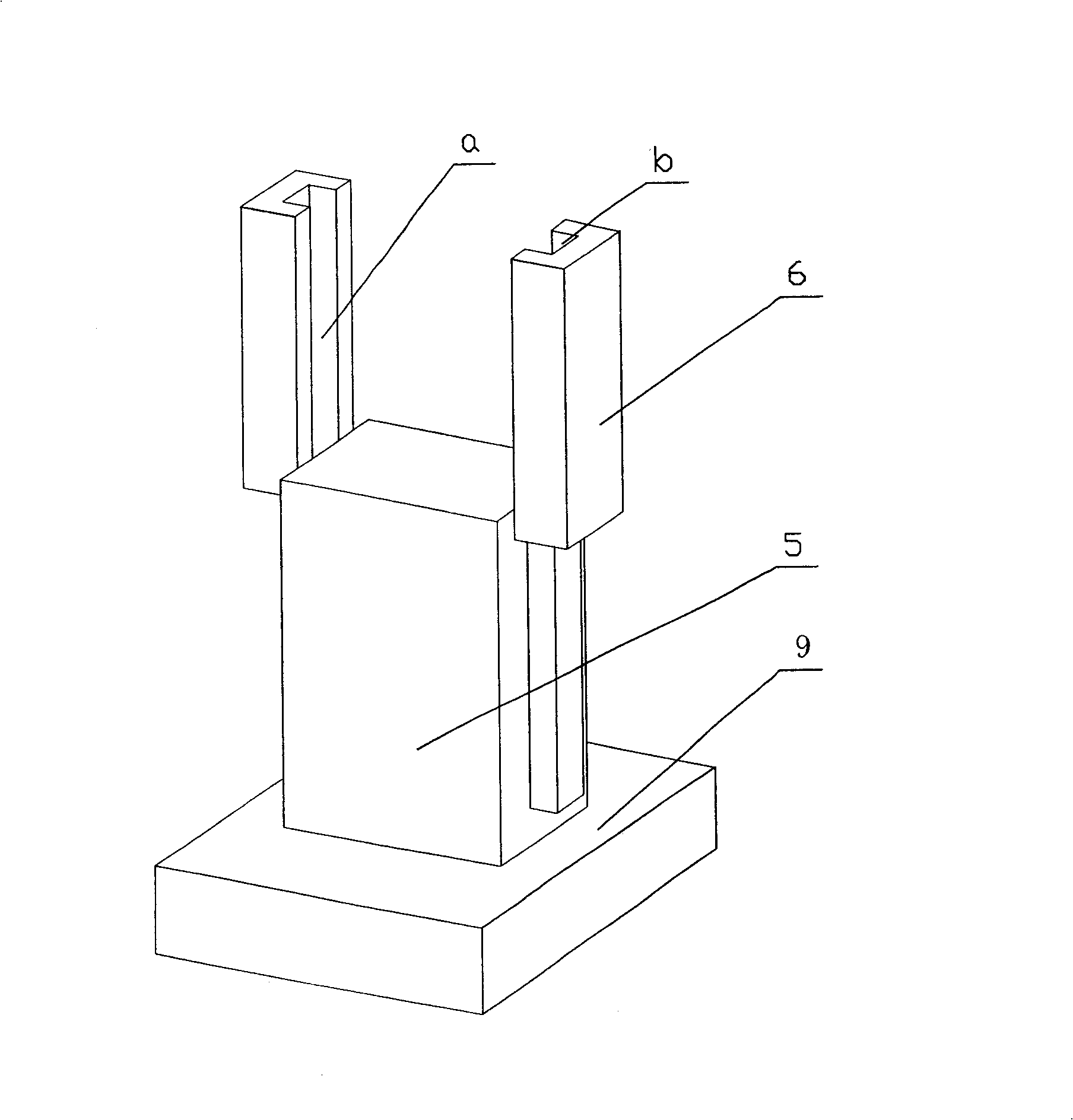 Mechanical flexibility space buttjunction platform