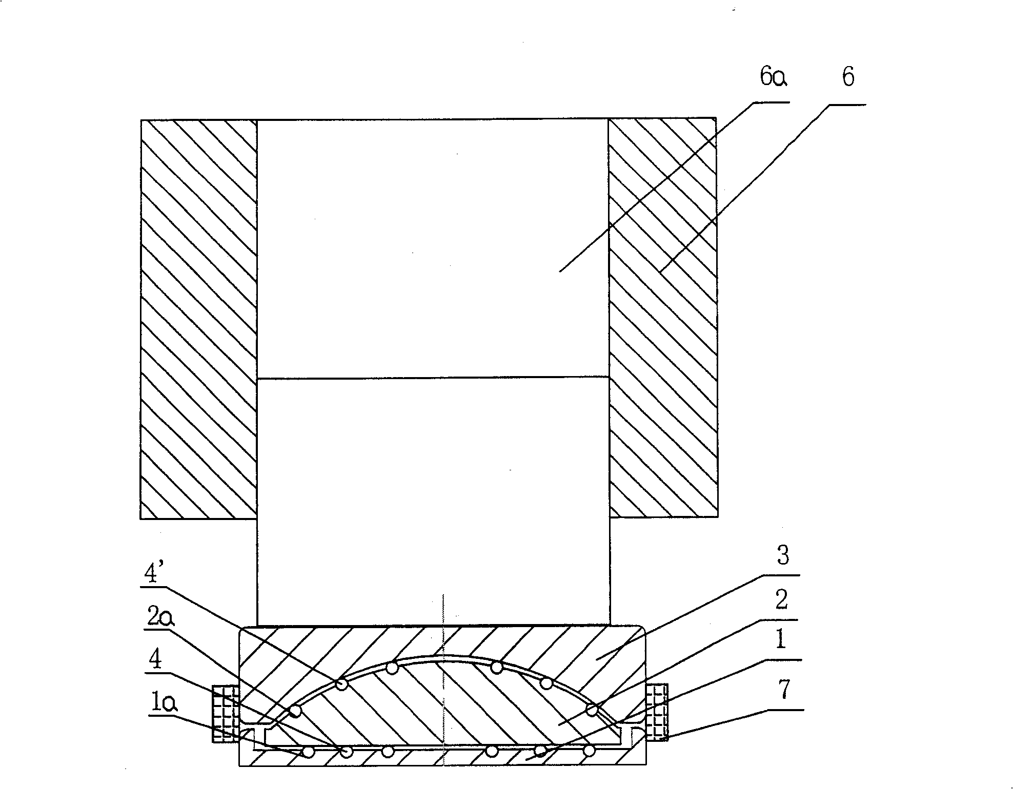 Mechanical flexibility space buttjunction platform