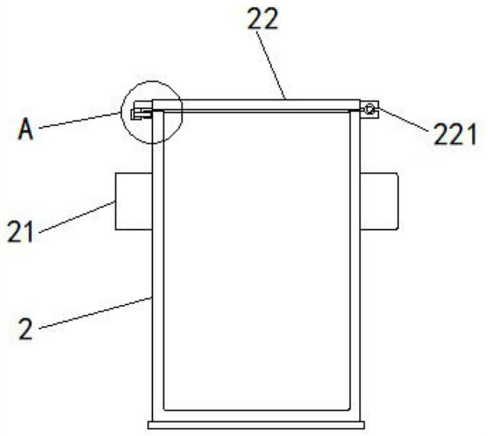 Kitchen waste heating and filtering treatment device and treatment method