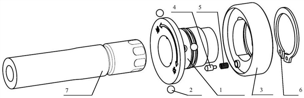 Connector device of silencer for firearm