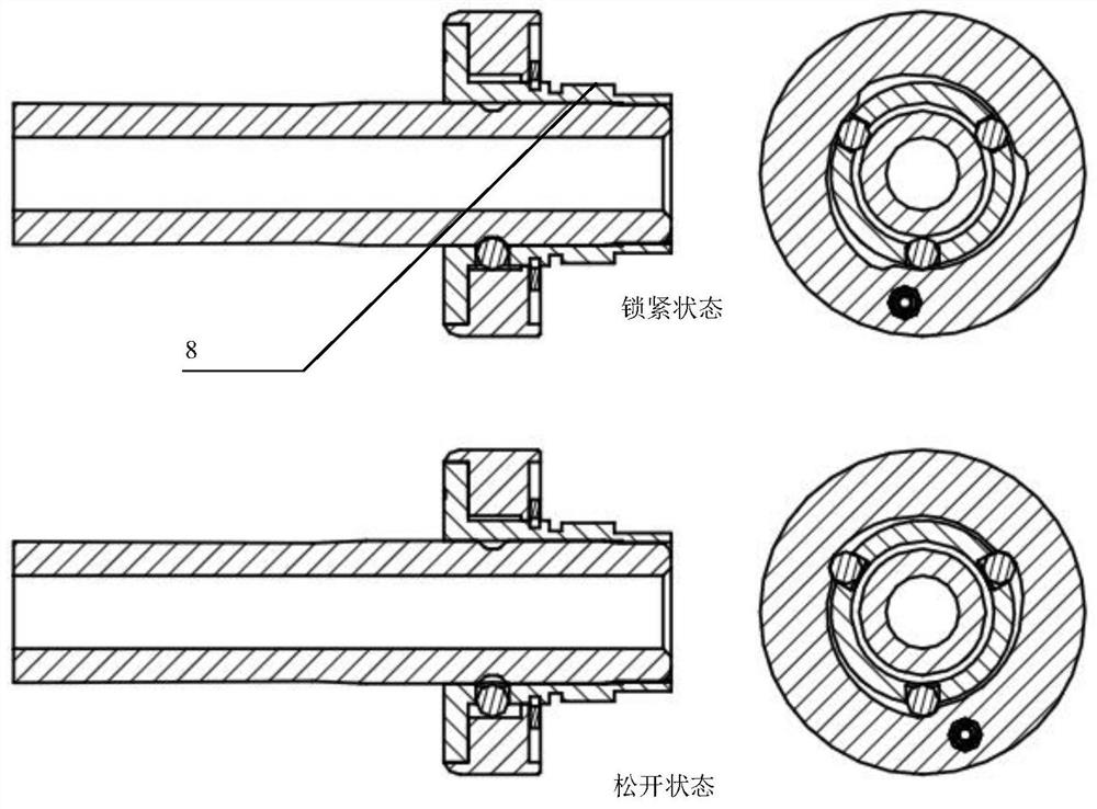 Connector device of silencer for firearm