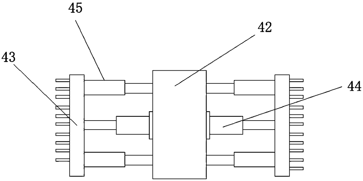 Scrubbing device for industrial barrel