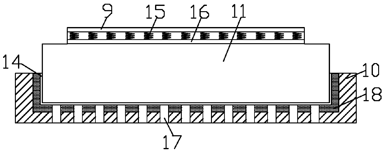 Sculpture storage device having protection function