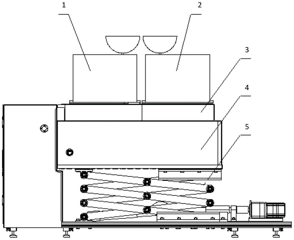 Multi-degree-of-freedom polarization cloud measurement radar test platform