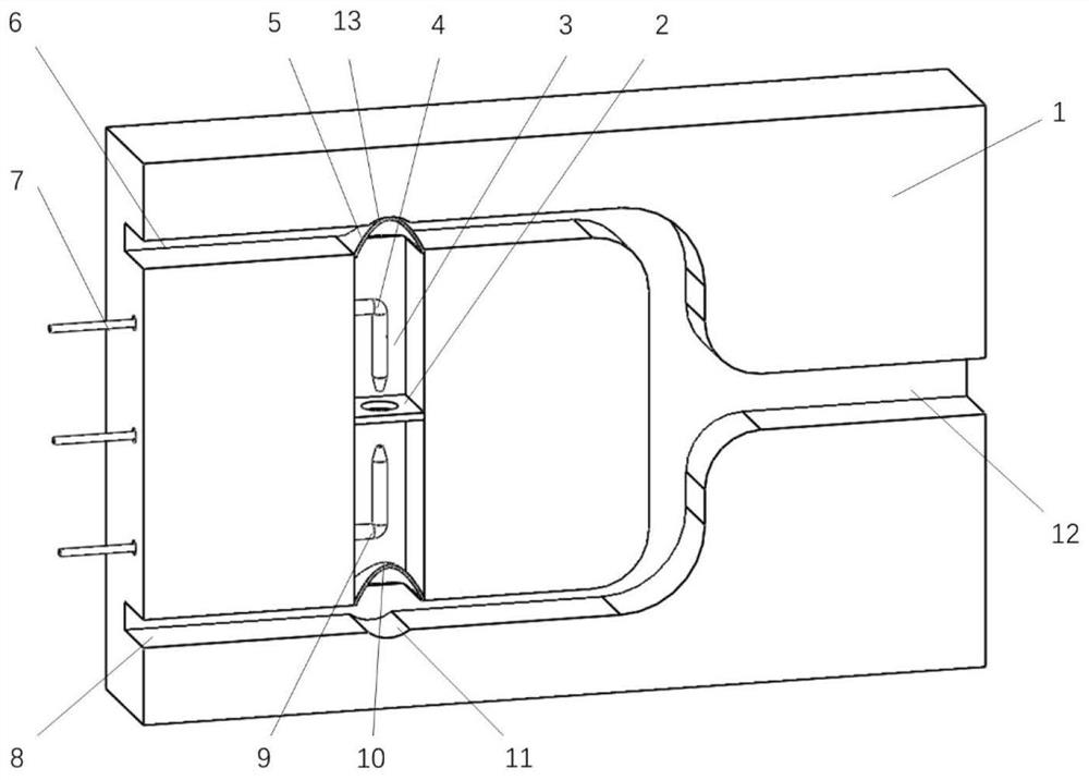 Flow control low-noise soft valve driven by electric conjugate liquid