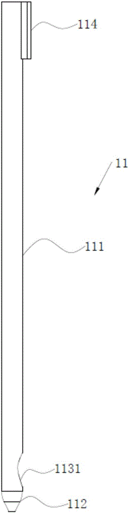 Minimally-invasive perforation surgical tool and machining method thereof