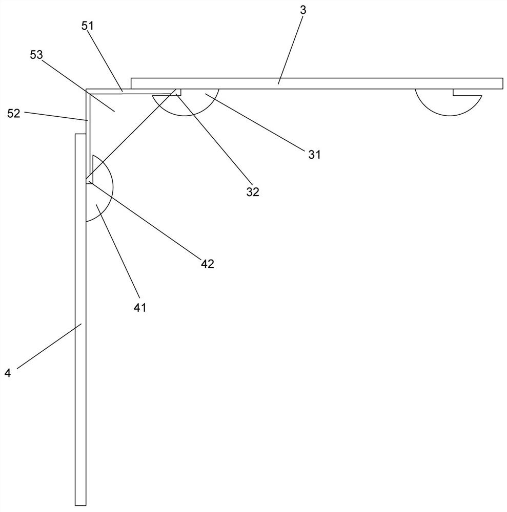 Spliced tobacco stem box frame and using method