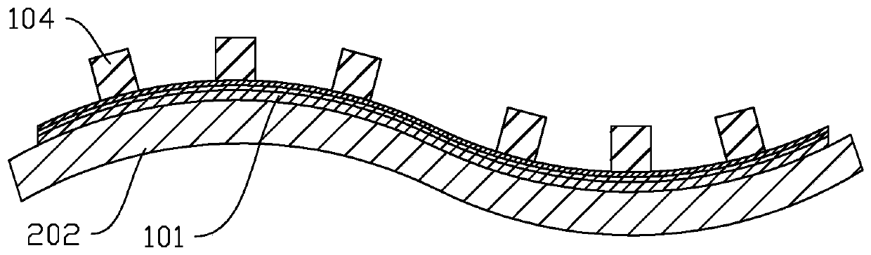 Manufacturing method of electrowetting display device, and curved-surface electrowetting display device