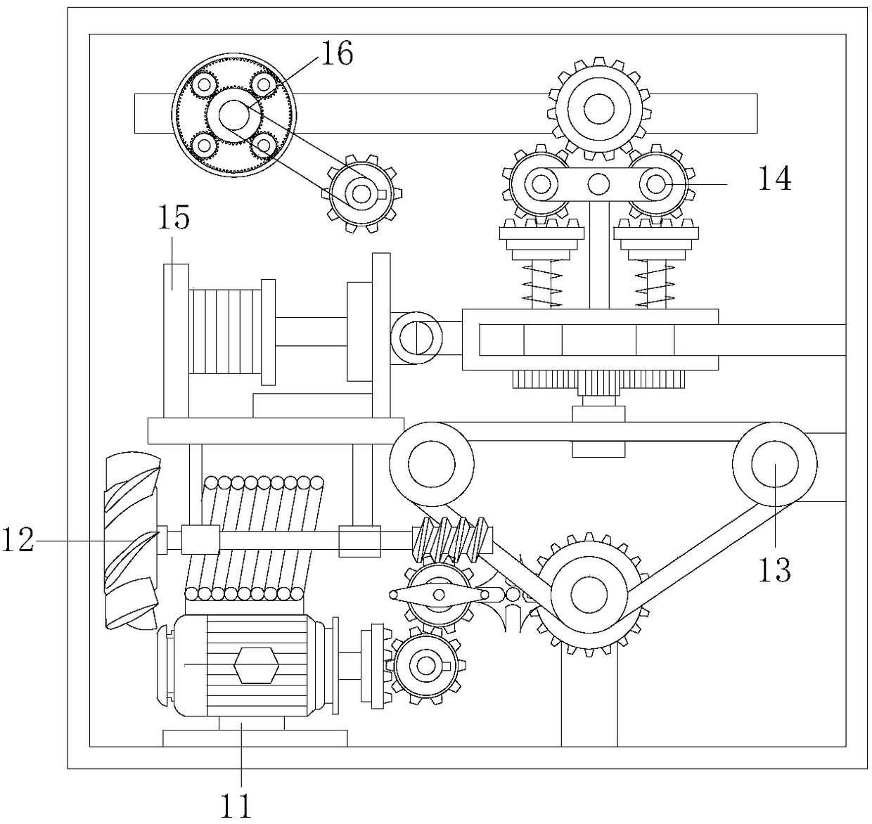 Beauty bed with massage and beauty functions