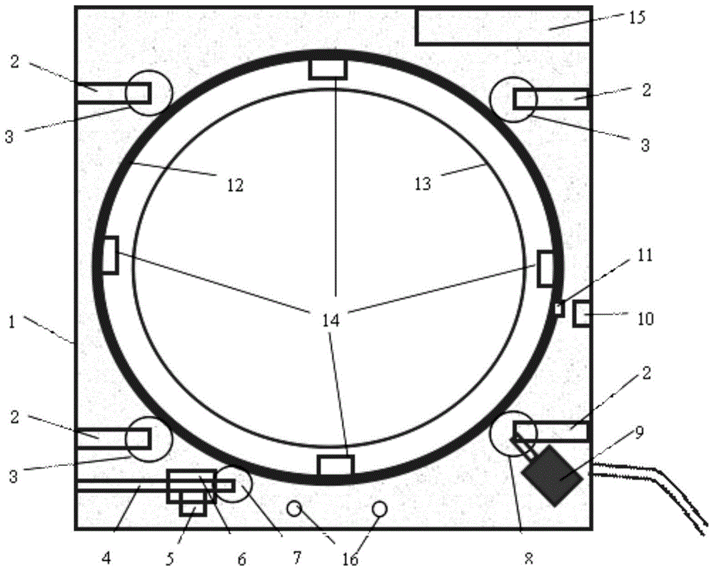 Apparatus and method for measuring peripheral shape of cylindrical body