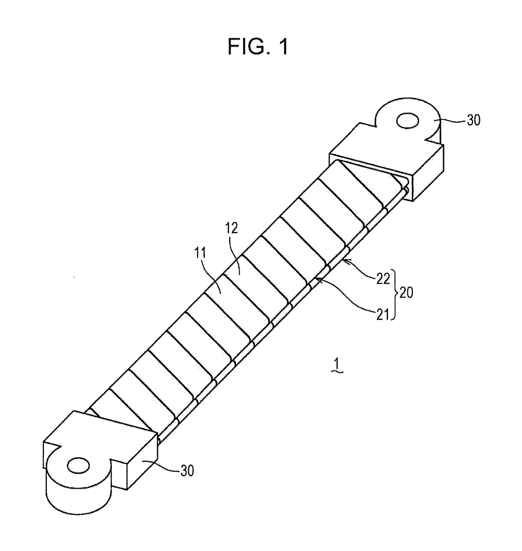 Bus bar, bus bar module, and method of manufacturing bus bar