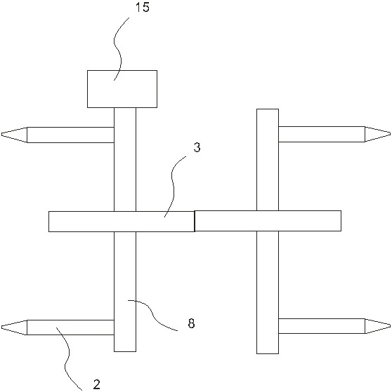 Safety protection structure of high-altitude line patrol robot