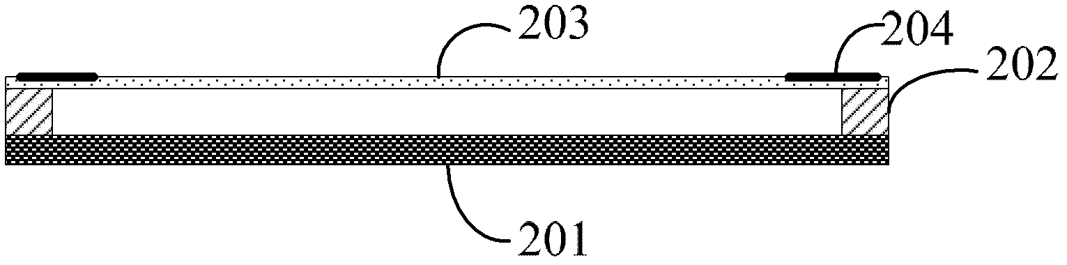 Touch display device and display screen thereof