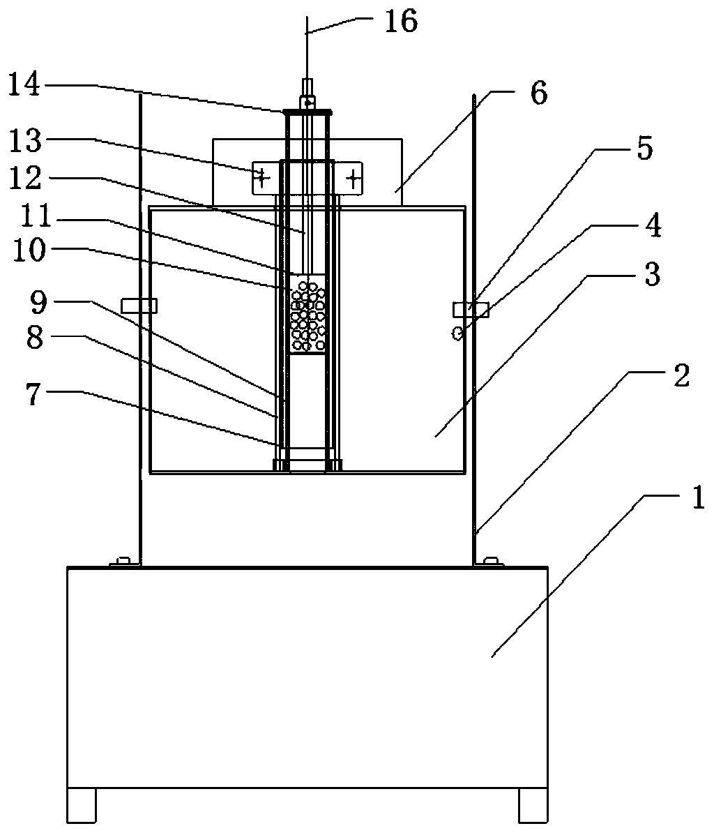 Device and method for calcining oxidized pellets aerobically