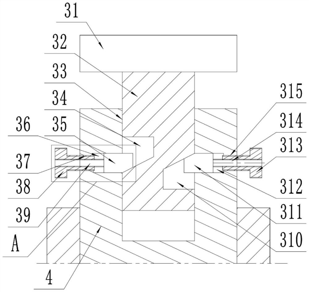 Machining device capable of accurately adjusting gap