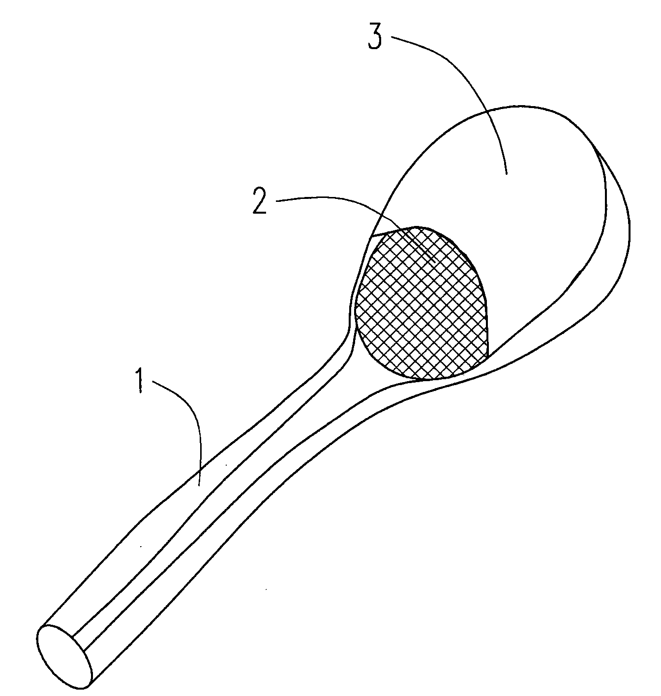 Tongue protecting device for tongue brushing