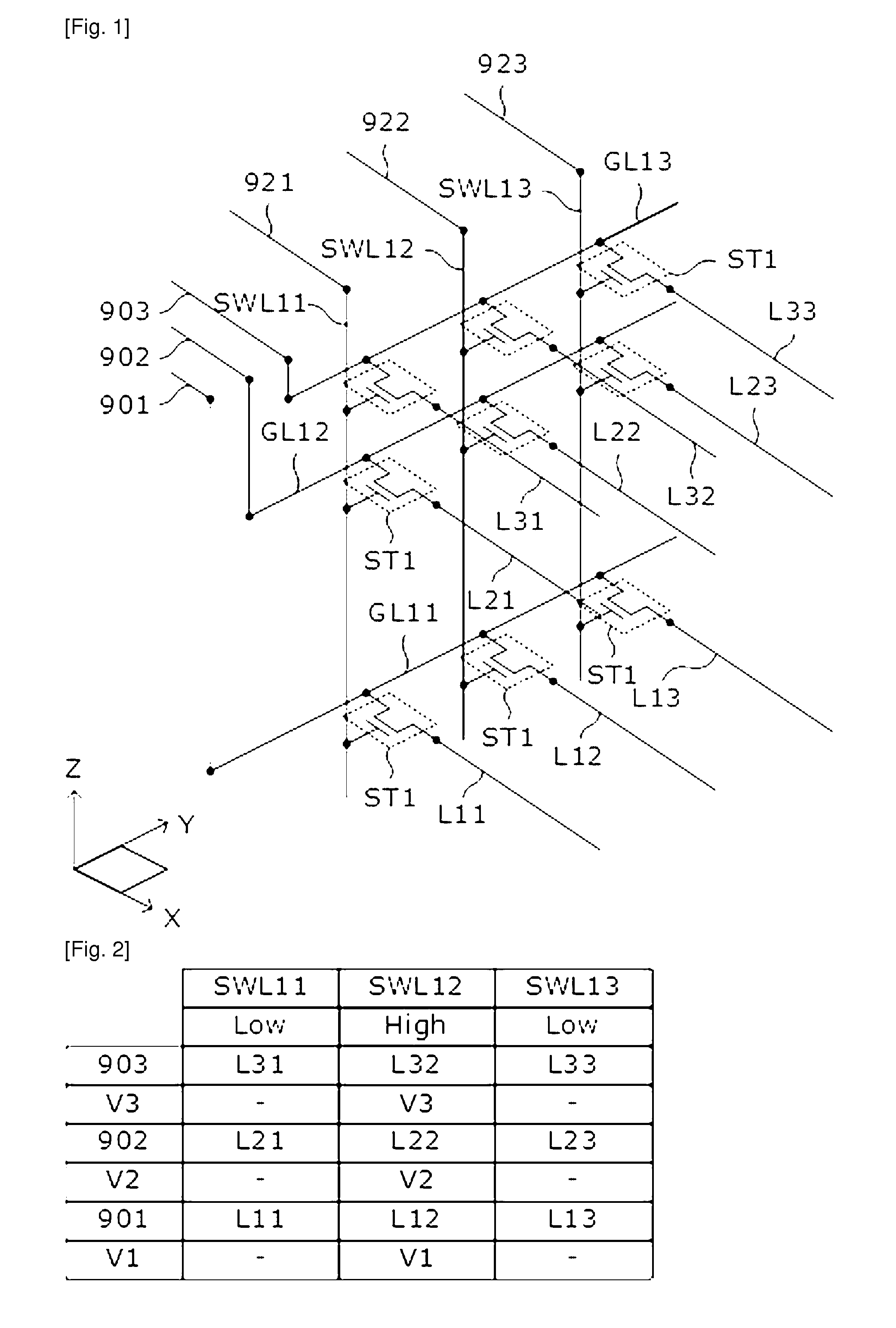 Three-dimensional semiconductor device and methods of fabricating and operating the same