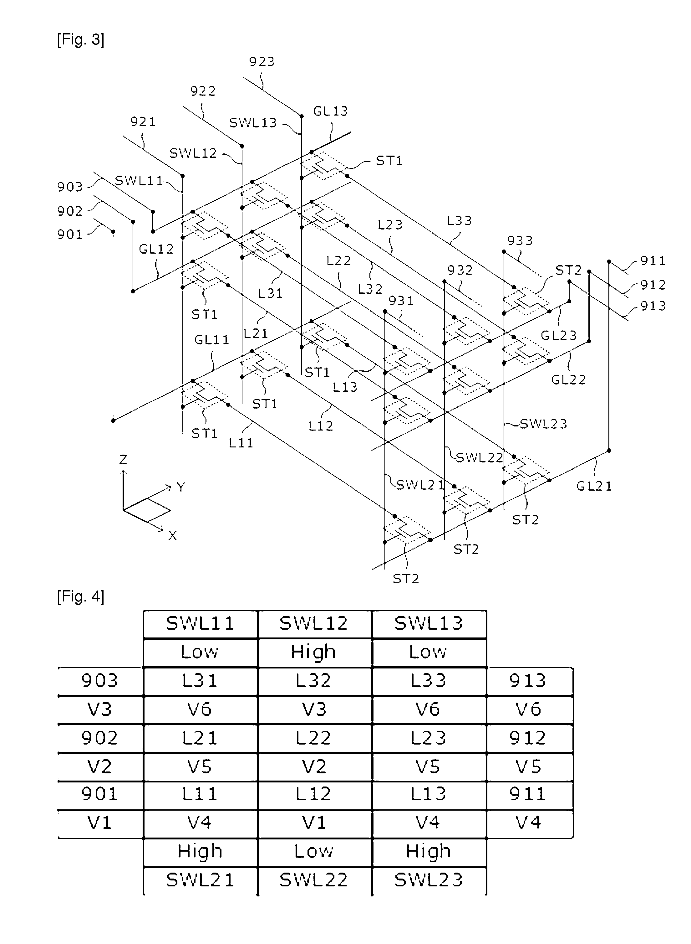 Three-dimensional semiconductor device and methods of fabricating and operating the same