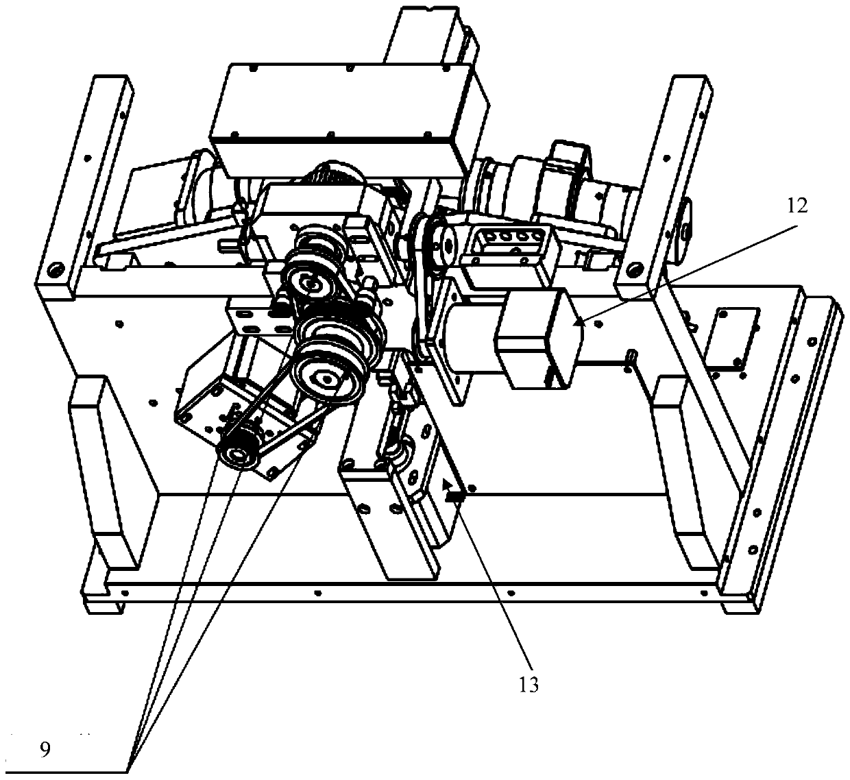 A prism-type surface plasmon resonance spectrometer angle modulation mechanism