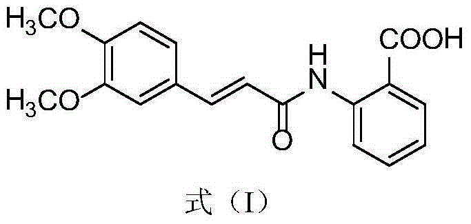 Synthesis method of tranilast