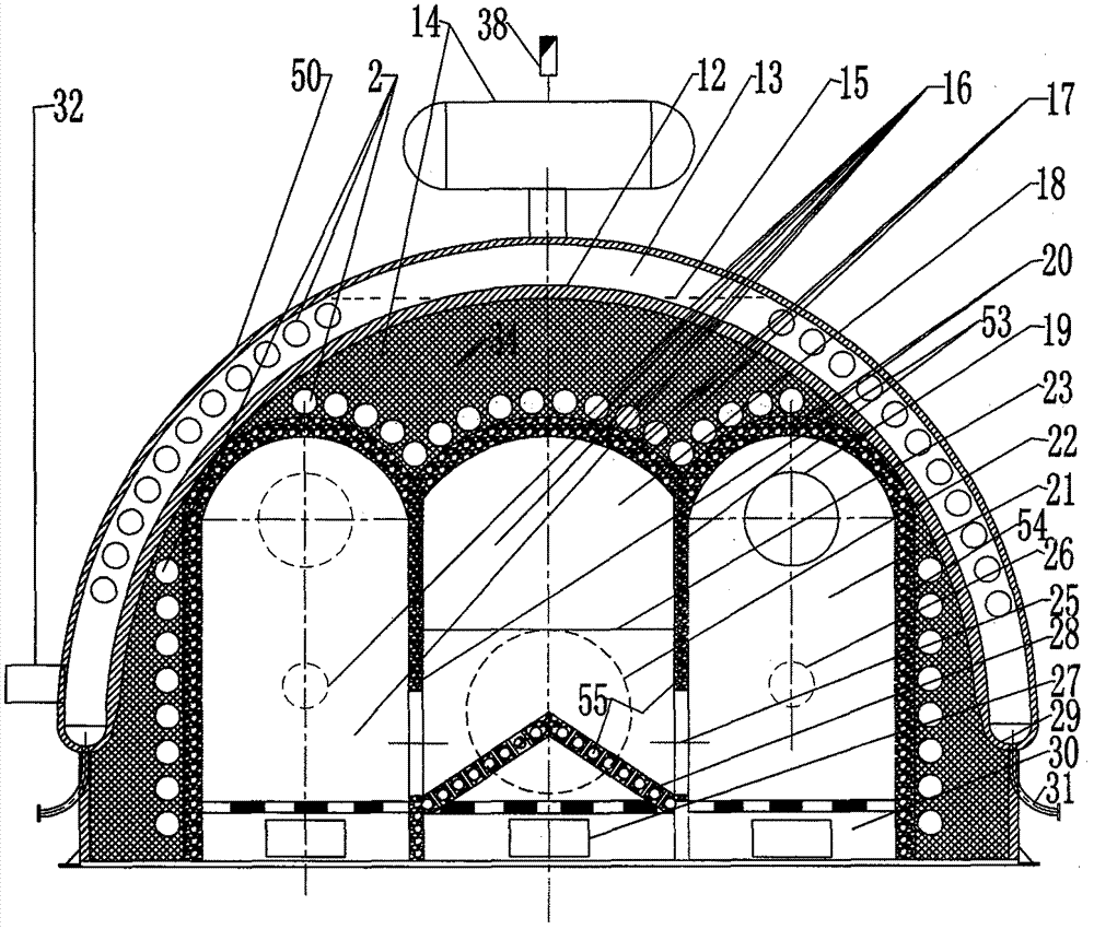 CO2 energy power generation system with clean afterburning and multielement heat exchange of heat engine exhaust smoke