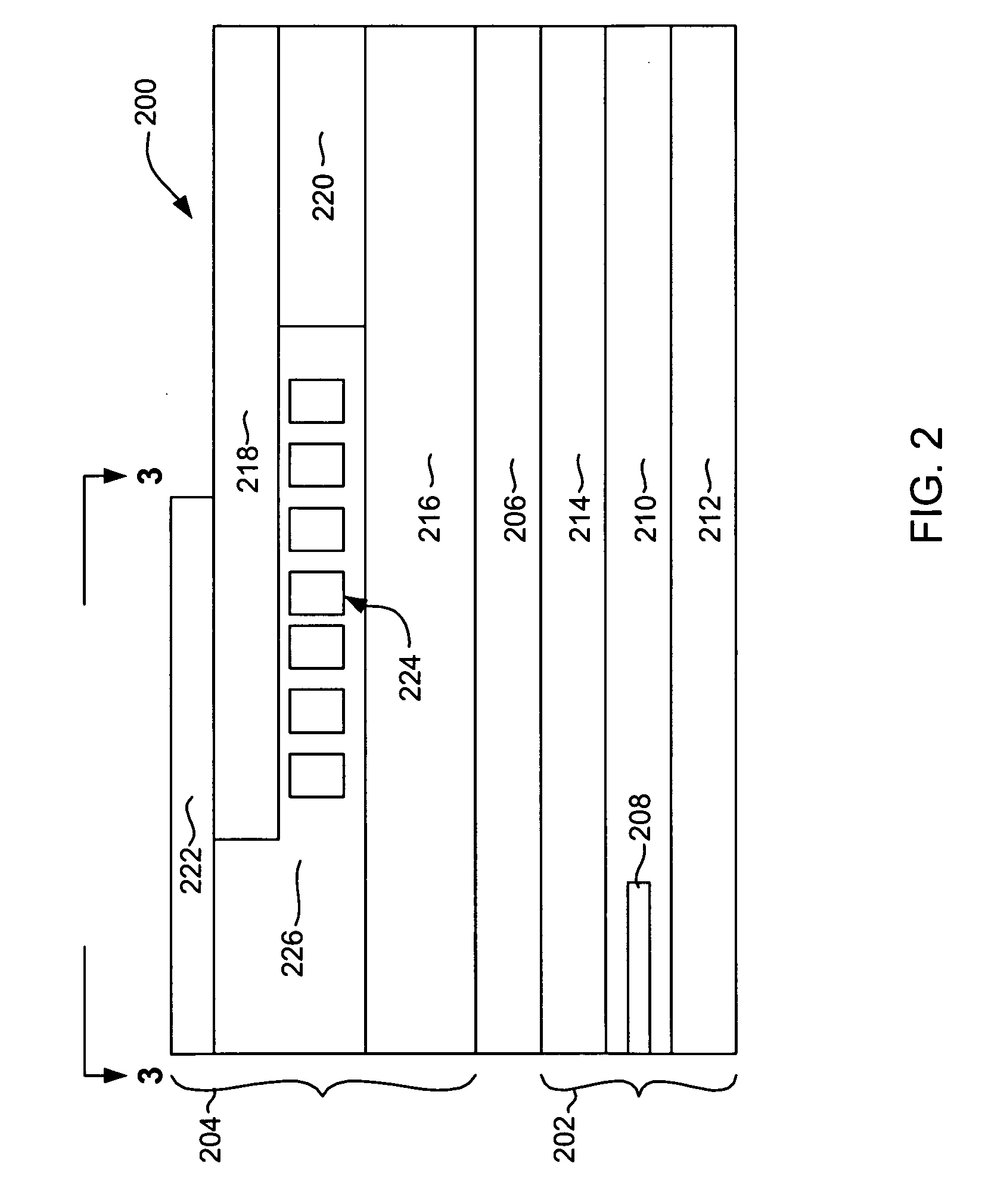 Reference feature design for flare location monitor in perpendicular write pole process