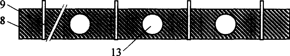 System for making melt water into globule granule